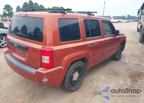 2009 Jeep Patriot Sport from USA, damaged, VIN 1J4FT28B59D194317